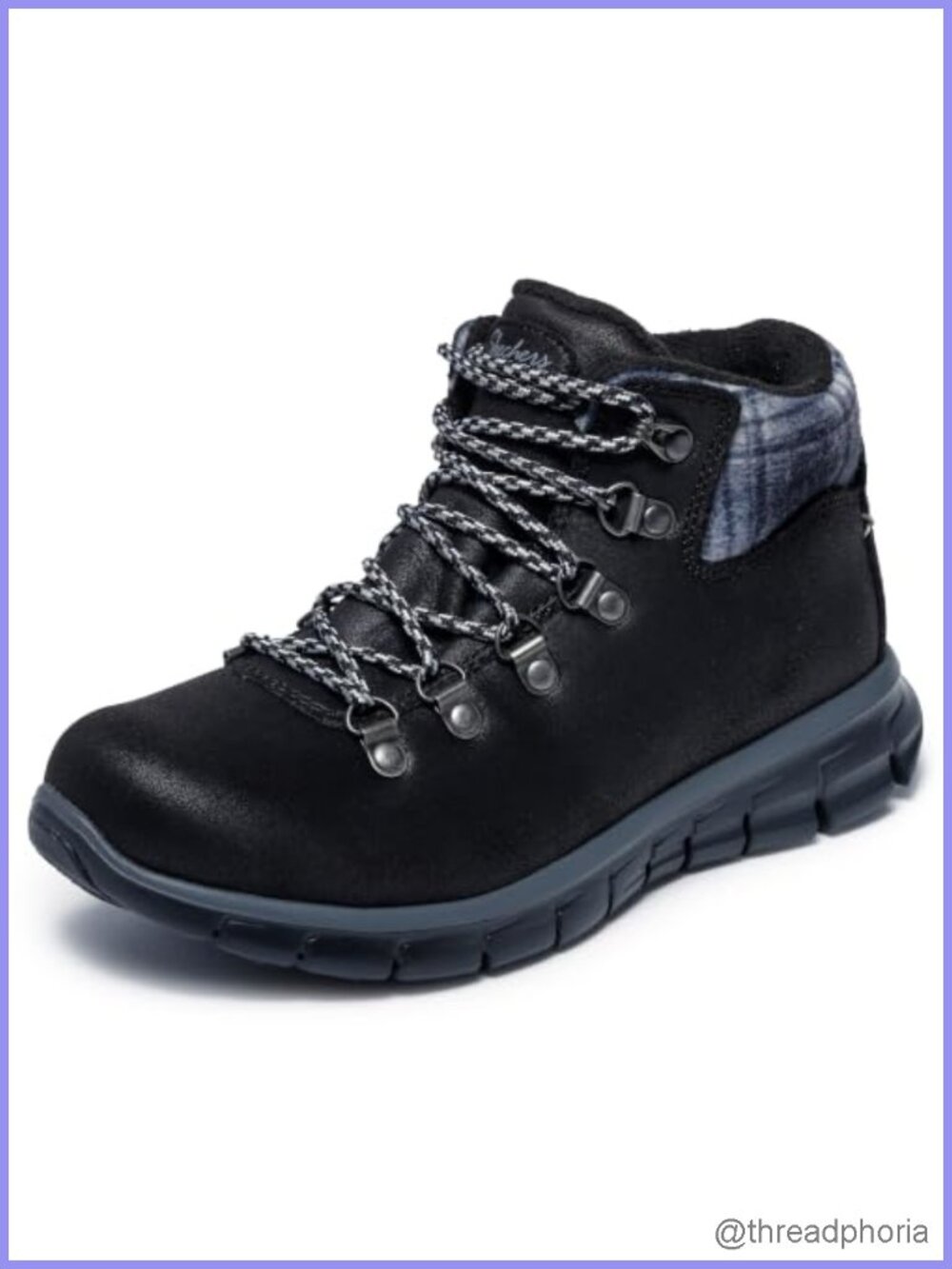 Water Repellent Faux Leather Ankle Booties with Memory Foam